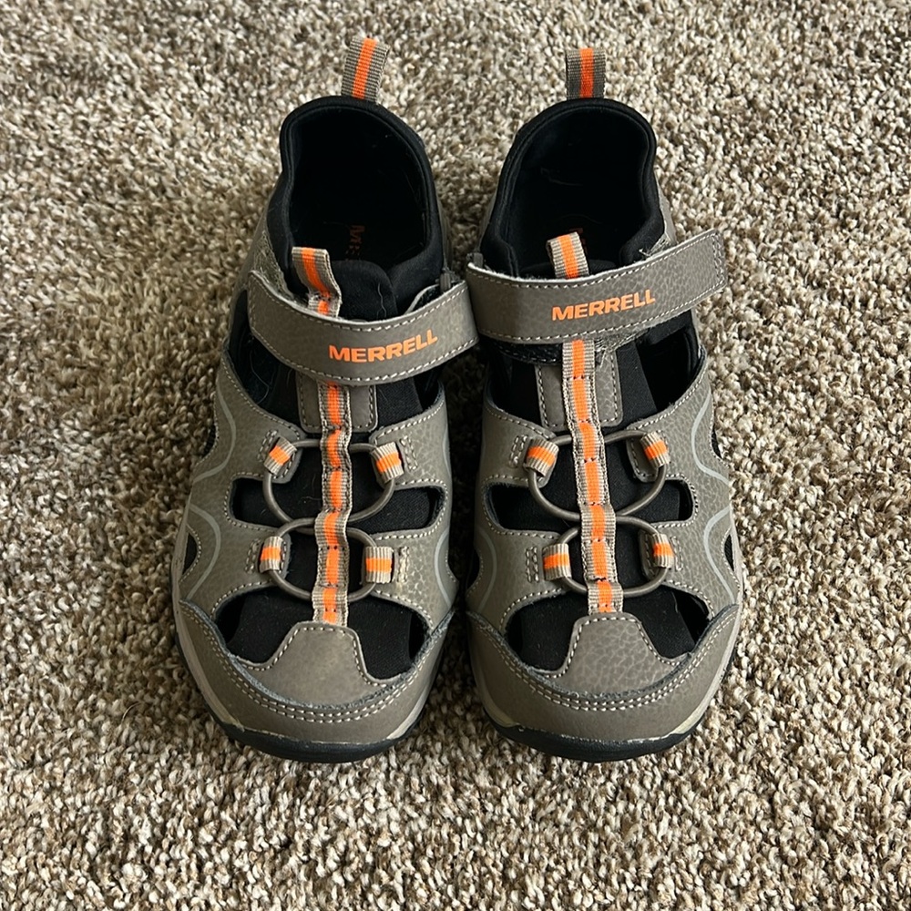 Merrell hiking sandals little boy kid 2M